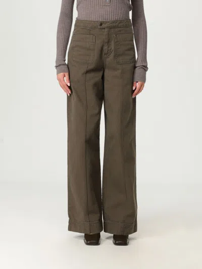 Soeur Pants  Woman Color Kaki In Green