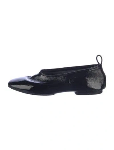 Pre-owned Soeur Patent Leather Ballet Flats In Blue
