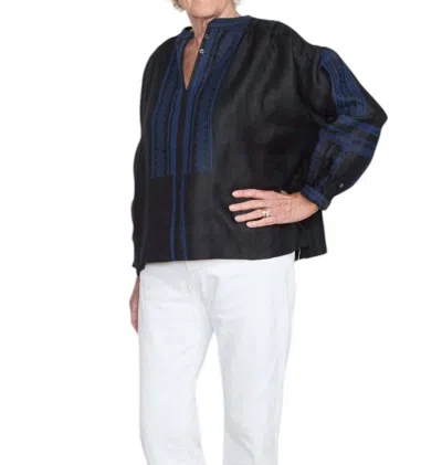 Soeur Patience Blouse In Noir In Black