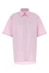 Soeur Pink Poplin Bobbie Oversize Shirt In Pink