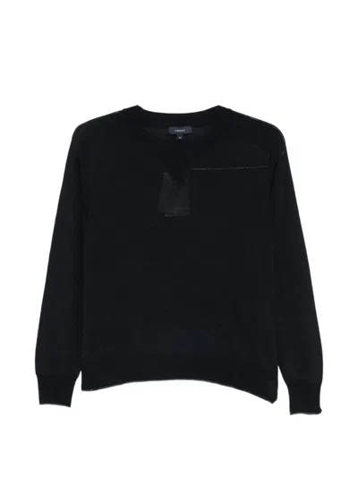 Soeur Pio Crew-neck Sweater In Black