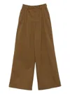 Soeur Pleated Trousers In Brown