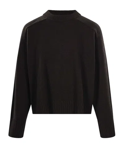 Soeur Ribbed Knit Sweater In Brown