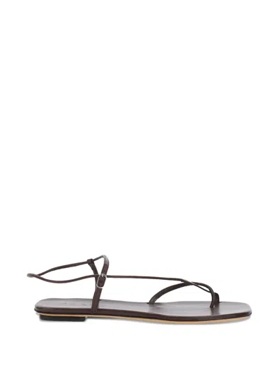 Soeur Rosalie Strap Thong Sandals In Brown