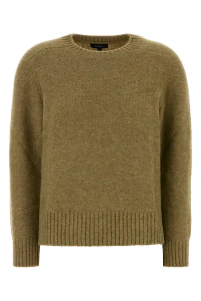 Soeur Sage Green Wool Blend Envie Jumper