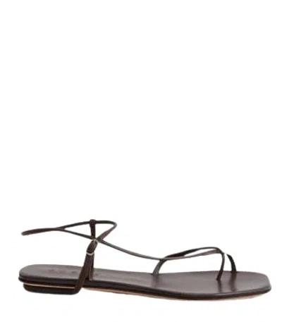 Soeur Sandals Brown In Burgundy