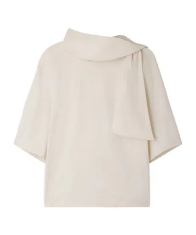 SOEUR SCARF PATTERN T-SHIRT