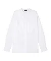 Soeur White Ruffled Shirt In White