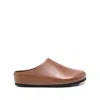 Soeur 30mm Dilo Leather Mules In Brown