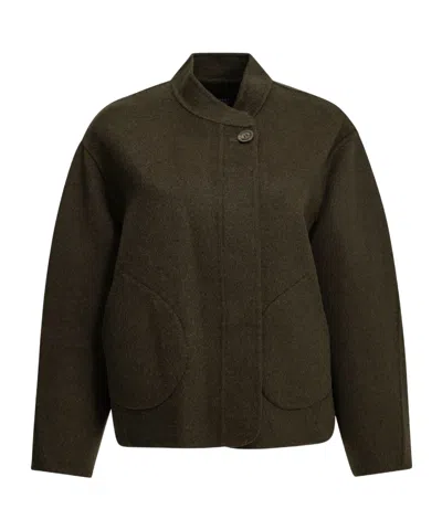 Soeur Short Coat In Green