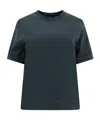 Soeur Crew Neck Plain Design Short Sleeves In Green