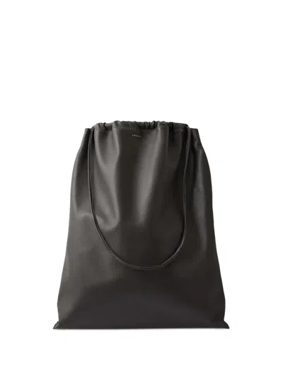 Soeur Sia Drawstring Tote Bag In Black