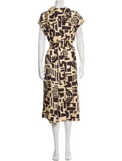 Pre-owned Soeur Silk Long Dress