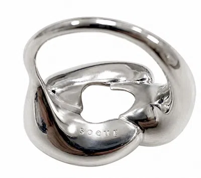 Soeur Silver-tone Stud Engraved Bijo