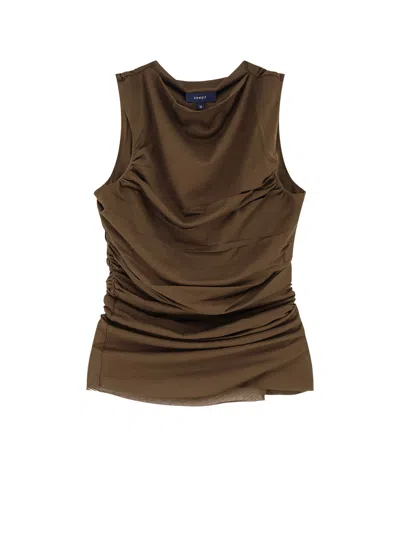 Soeur Skirts Kaki/bronze In Multi