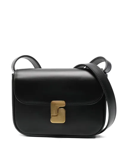 Soeur Small Bell Cross Body Bag In Black