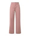 Soeur Womens Rose Blush Calvin Straight-leg Mid-rise Jeans In Pink