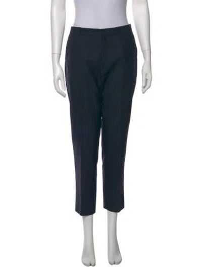 Pre-owned Soeur Straight Leg Pants In Blue