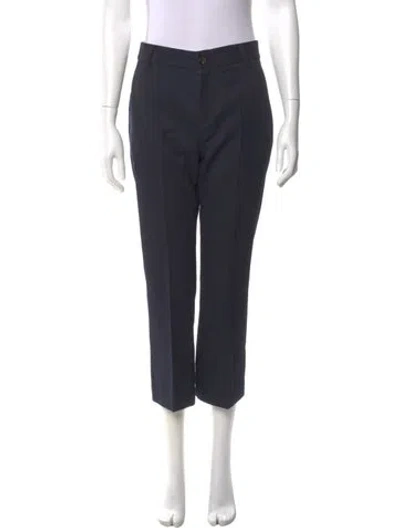 Pre-owned Soeur Straight Leg Pants In Blue