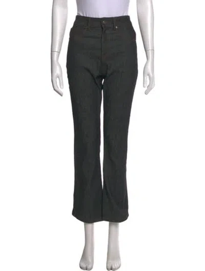Pre-owned Soeur Straight Leg Pants In Grey