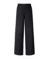Soeur Straight Wool Trousers In Black