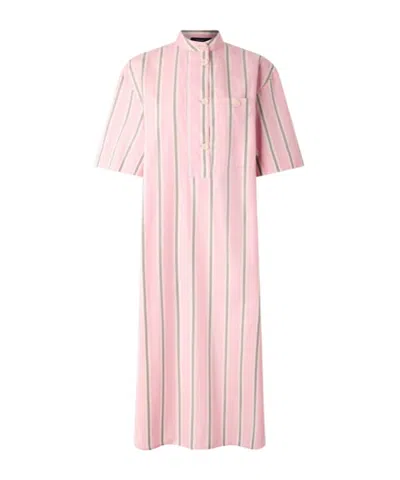 Soeur Striped Print Dress In Pink