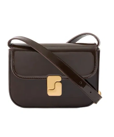 Soeur Super Mini Crossbody Bag In Black