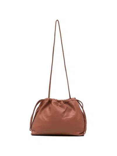 Soeur Suzette Drawstring Shoulder Bag In Brown