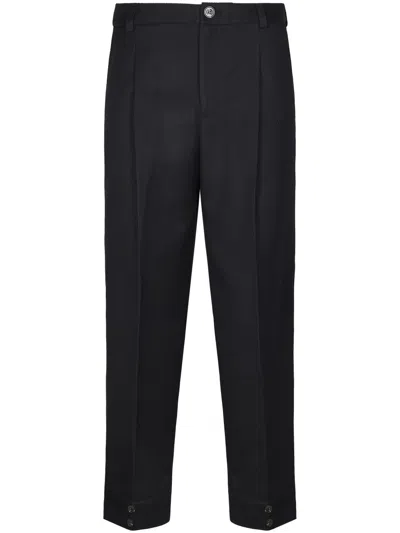 Soeur Tailored Ankle-length Trousers In Black