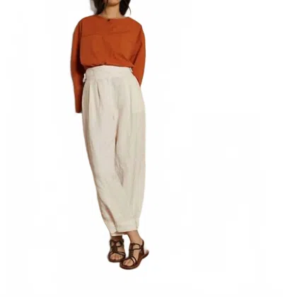 Soeur Triomphe Trousers In Blanc In White