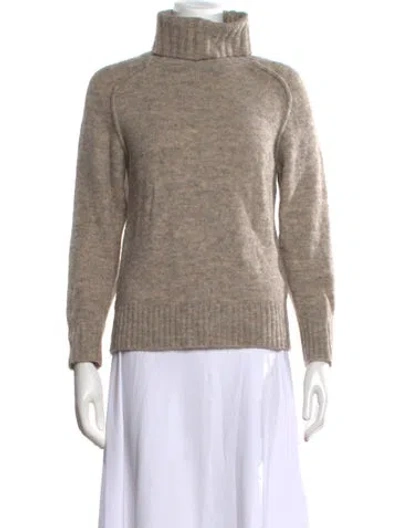 Pre-owned Soeur Turtleneck Sweater In Neutrals