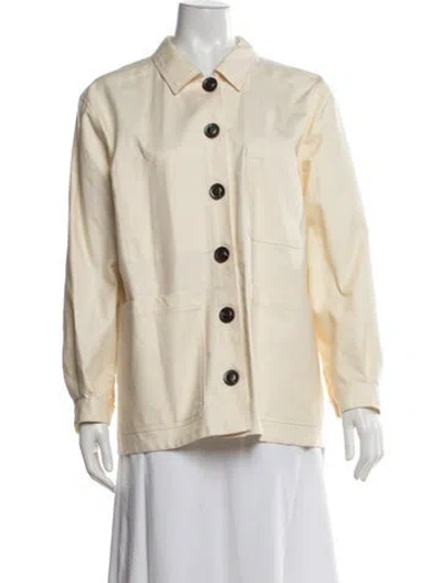 Pre-owned Soeur Utility Jacket In Yellow