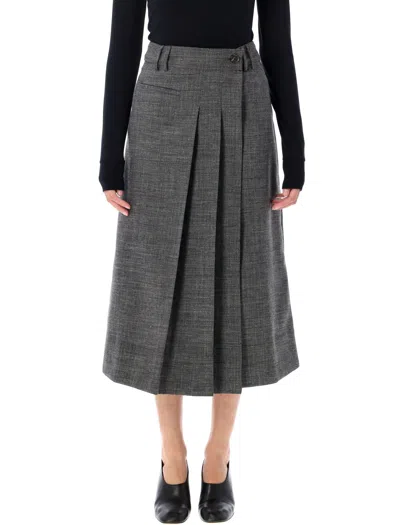 SOEUR SOEUR VARNA PLEATED MIDI SKIRT