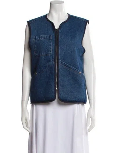 Pre-owned Soeur Vest In Blue