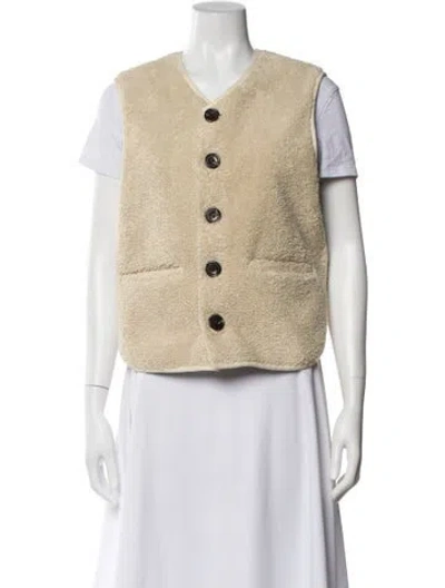 Pre-owned Soeur Vest In Neutral