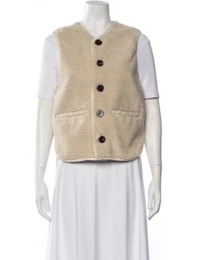 Pre-owned Soeur Vest In Neutrals