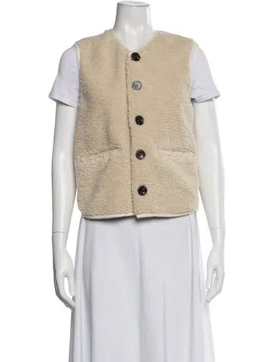 Pre-owned Soeur Vest In Neutrals