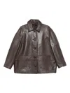 Soeur Vincenzo Button-fastening Patch-pocket Jacket In Brown