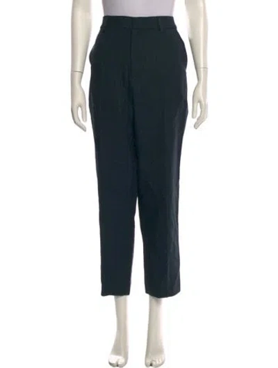 Pre-owned Soeur Virgin Wool Straight Leg Pants W/ Tags In Green