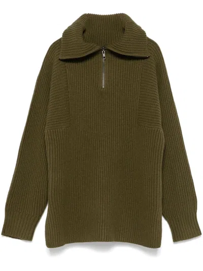 Soeur Visby Sweater In Green