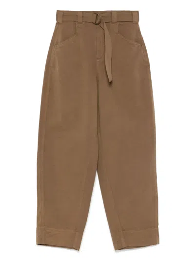 Soeur Volage Trousers In Brown