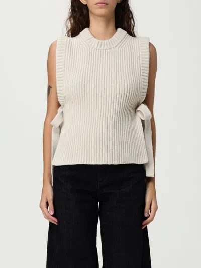 SOEUR WAISTCOAT SOEUR WOMAN COLOR ECRU,H30650029