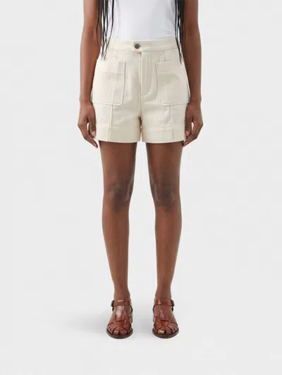 Soeur Shorts  Woman Color Cream In White