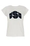 Soeur White Cotton Blend Valentina T-shirt In White
