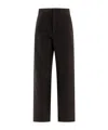 Soeur Tailored Trousers With Buttoned Back Pocket In Black