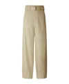 Soeur Wide-leg Casual Pants In Brown