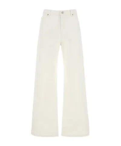 Soeur Wide Leg Jeans In White