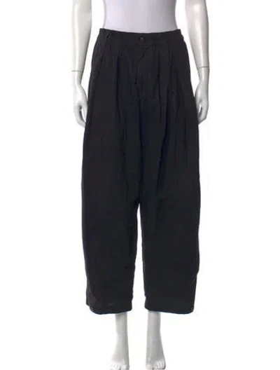 Pre-owned Soeur Wide Leg Pants In Black