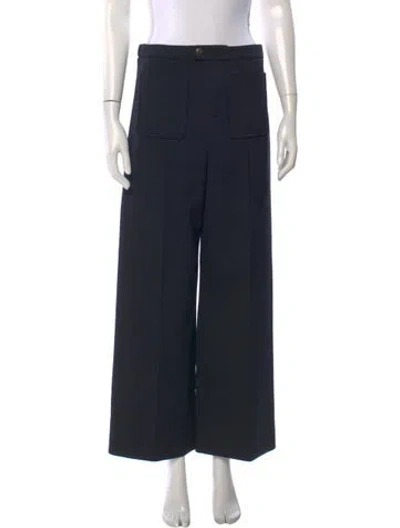 Pre-owned Soeur Wide Leg Pants In Blue