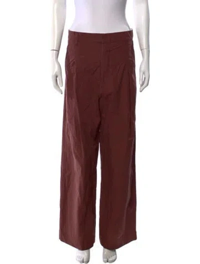 Pre-owned Soeur Wide Leg Pants In Brown